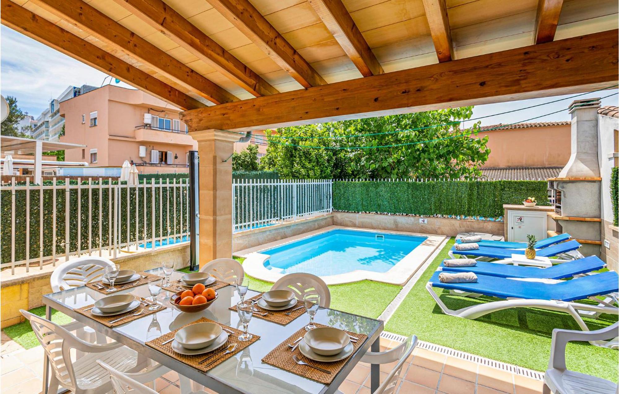 4 Bedroom Beautiful Home In Alcudia Port d'Alcúdia Exteriér fotografie